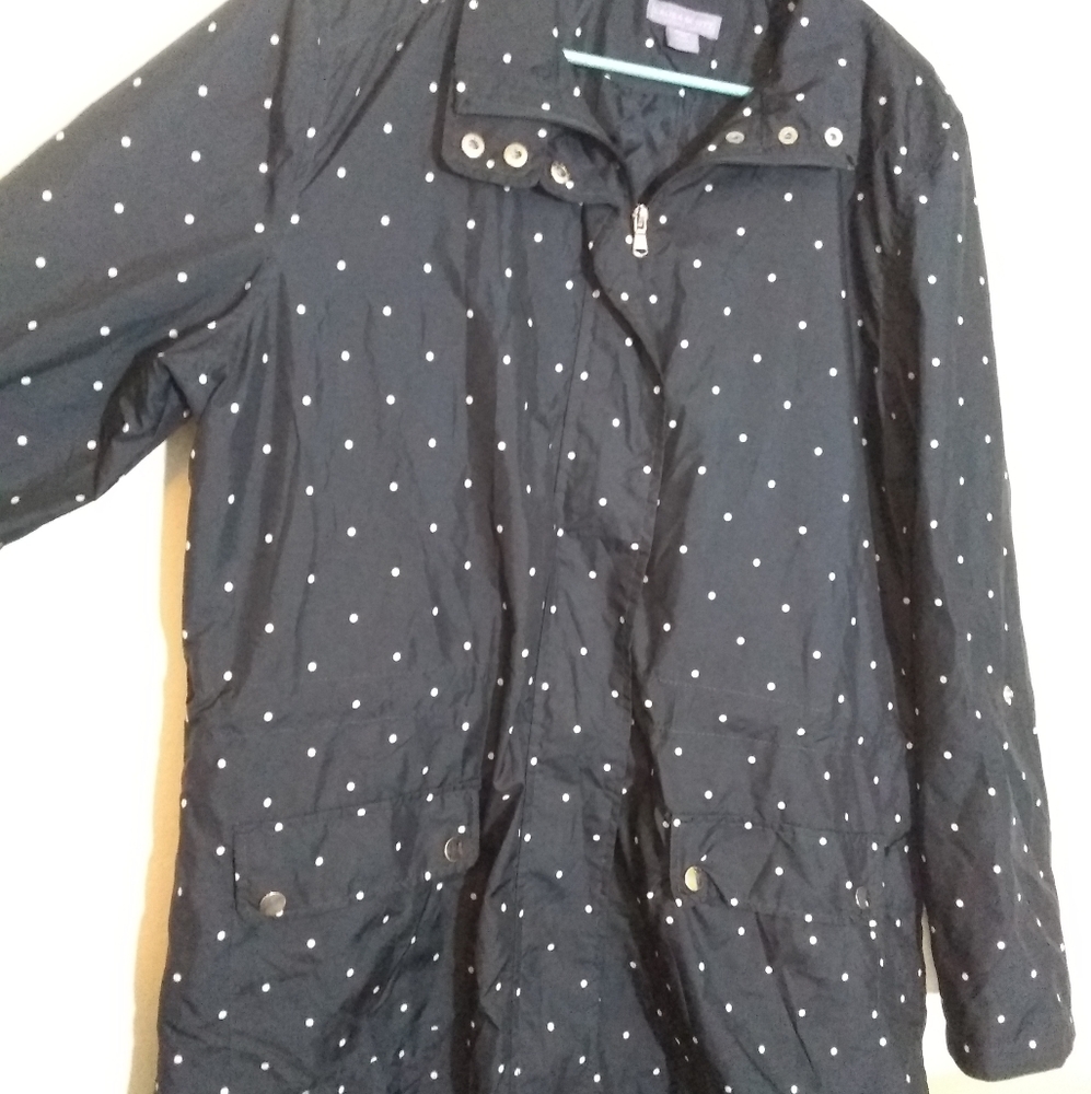Laura scott rain coat